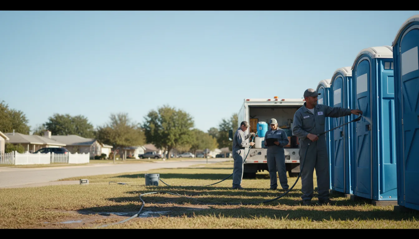 Long-Term Portable Toilet Rental in Cynthiana, IN near me